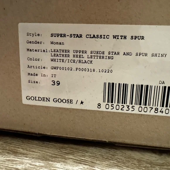 Golden Goose super-star classic with spur - Picture 4 of 5
